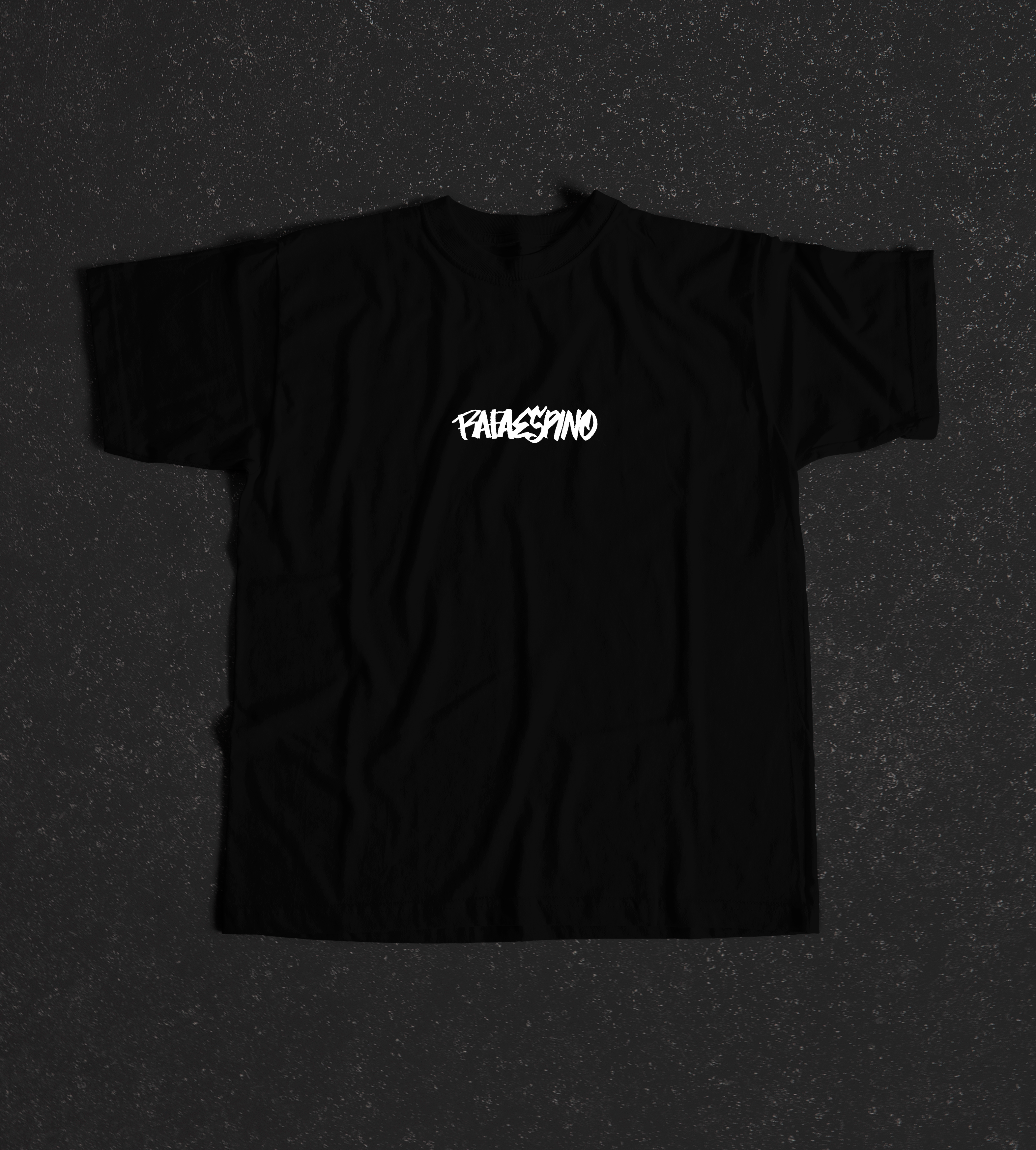 Camiseta negra kanji DELANTE